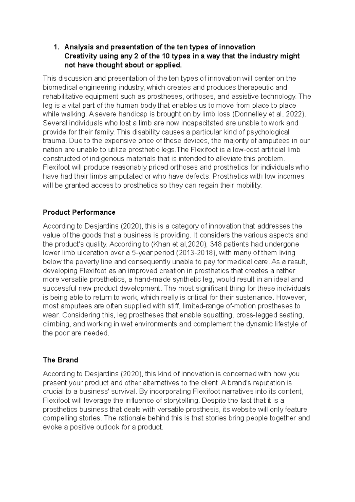 Individual Assessment 2 - Analysis and presentation of the ten types of ...