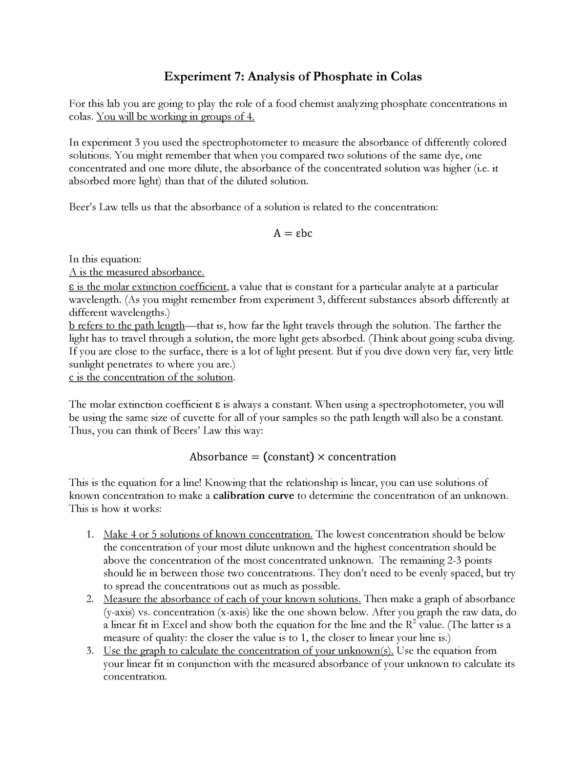 experiment-7-finding-the-concentration-of-phosphate-in-a-cola-sample