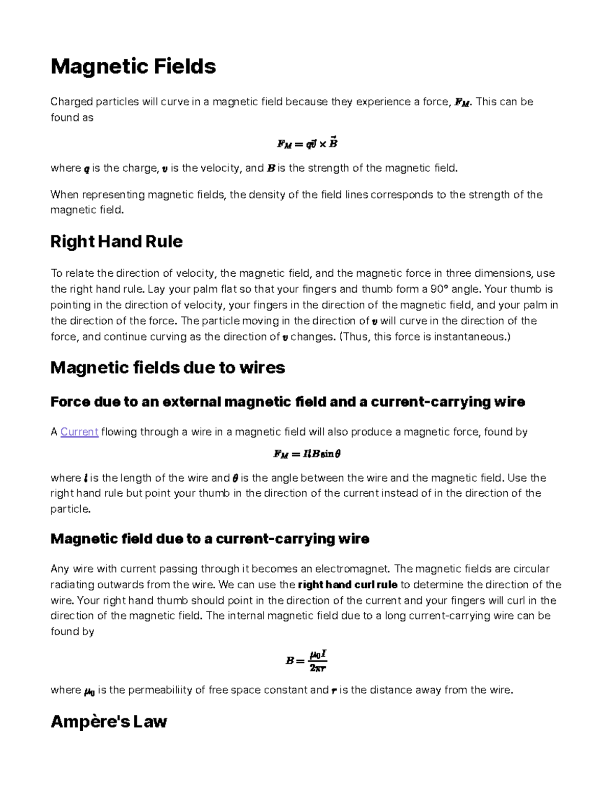 research paper on magnetic field