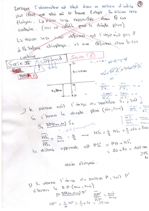 Exercise Optique Geometrique-2 - Optique Géométrique - Studocu