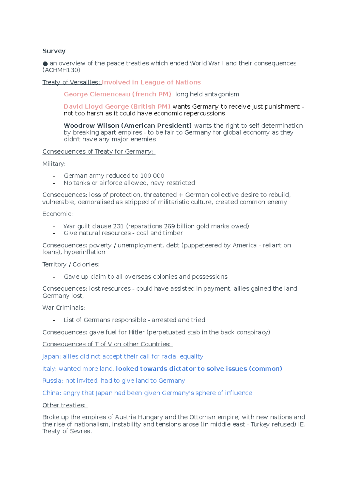 modern hitler power and authority - Survey an overview of the peace ...
