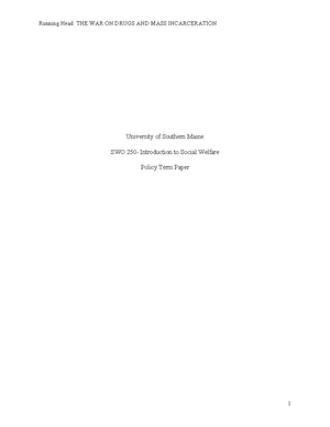 Test 1 Study Guide - SWO 250- TEST 1 STUDY GUIDE Understand roles of ...