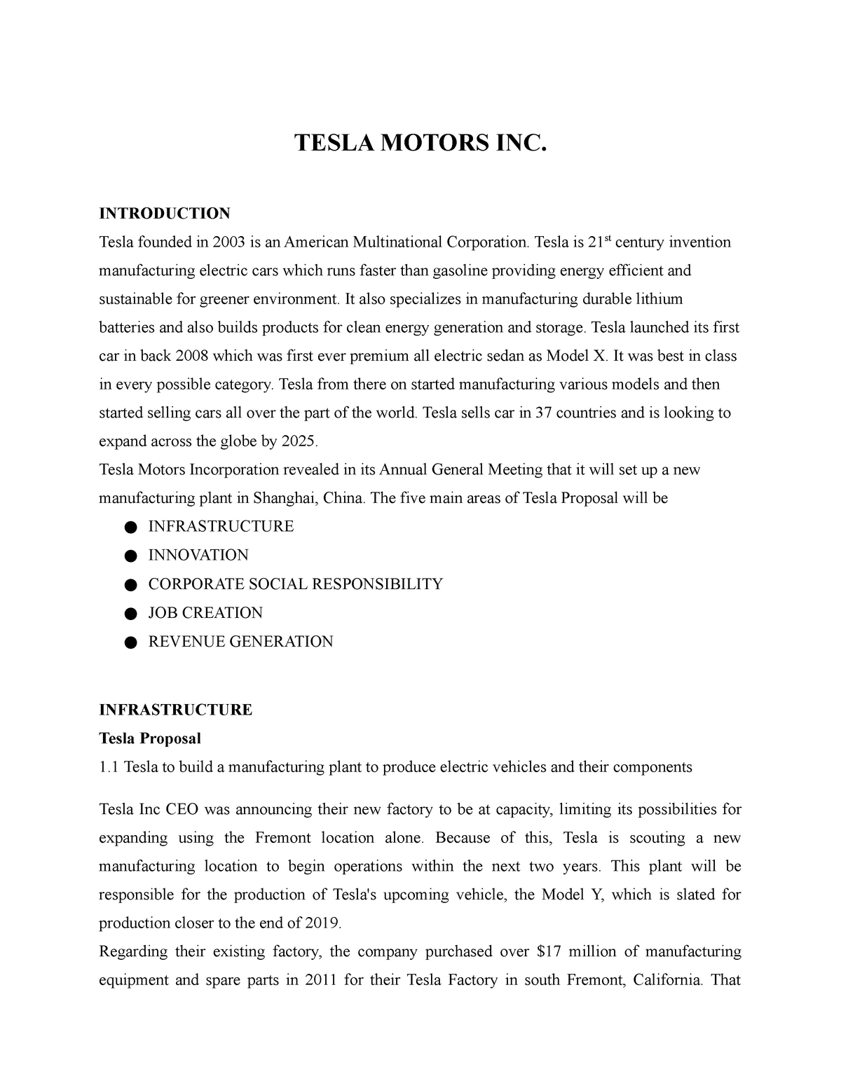 tesla take home assignment