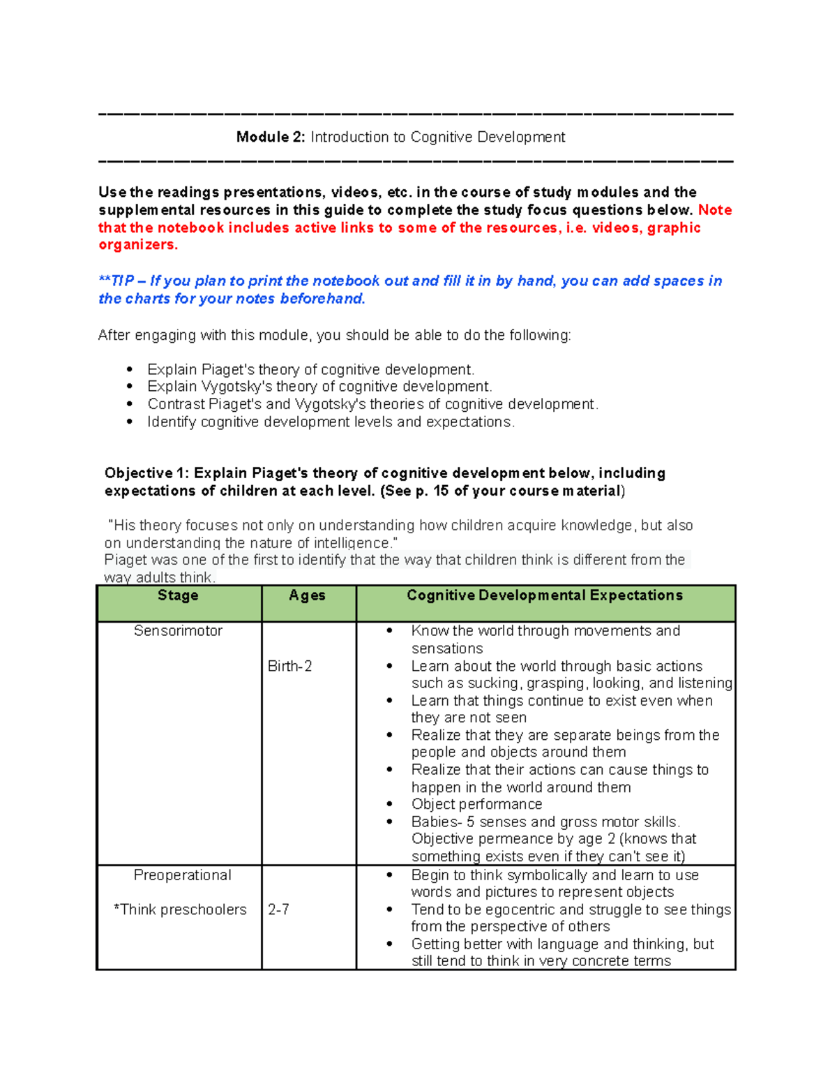 Module 2 Notebook