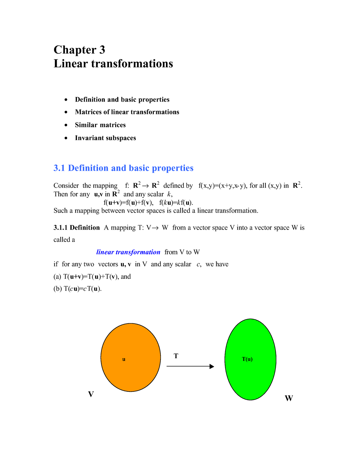 Chapter 3 Linear Transformations Chapter 3 Linear Transformations   Thumb 1200 1553 