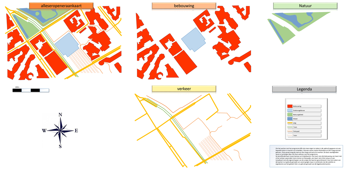 Bouwplaats uitwerking visio kaart Den Haag centraal station