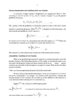 Planck's Quantum Theory - Basic Quantum Mechanics - Studocu