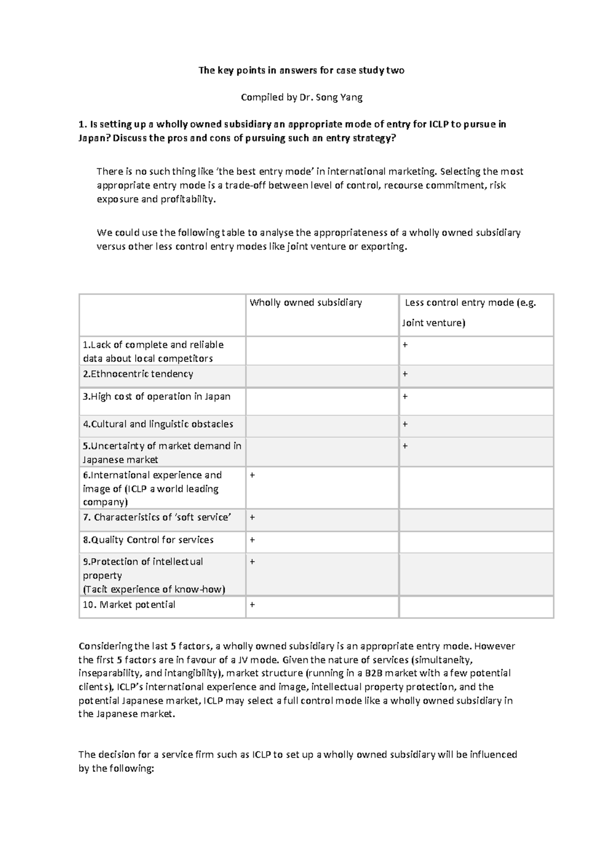 case study #2 midwestern lake answer key