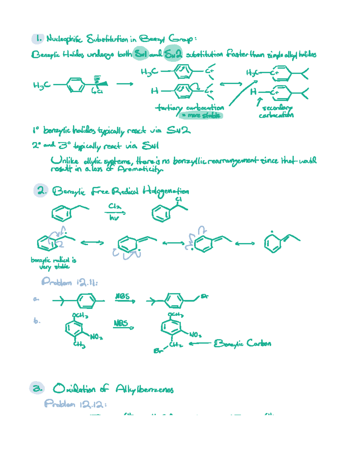 ORGO CHP12 PT2 - Lectures notes for Organic Chemistry 2, chapter 12 ...