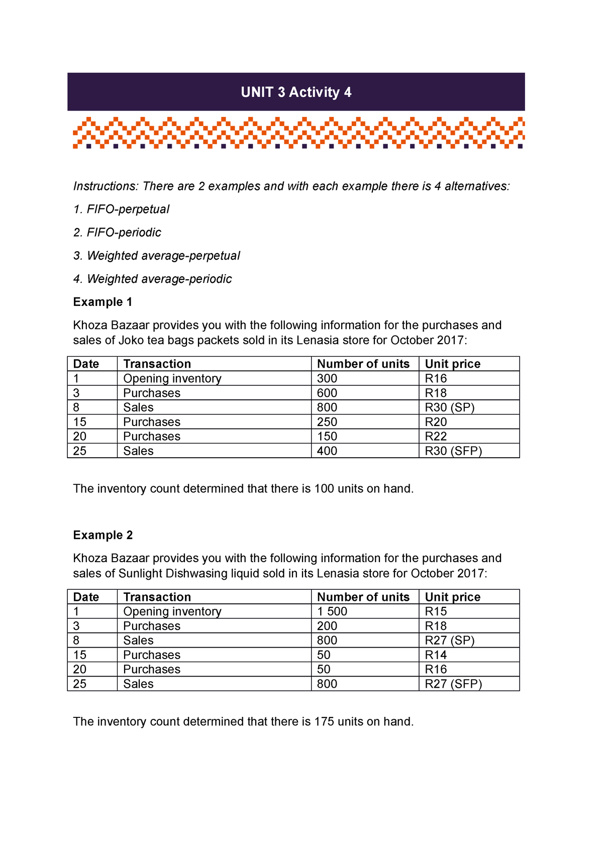 unit 3 exercise 3.4