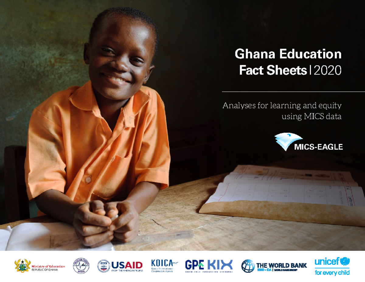 Ghana Fact Sheets Digital - 1 Analyses For Learning And Equity Using ...