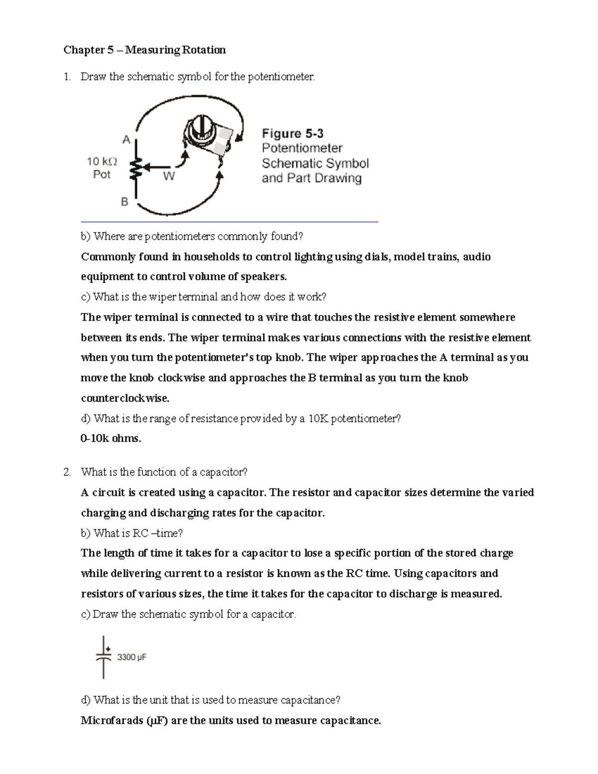 WAM+-+CH5 - good content - Chapter 5 – Measuring Rotation Draw the ...