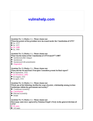 Pak 301 Final Term Solved Mcqs By Ali Pak301 Final Term Solved Mcqs