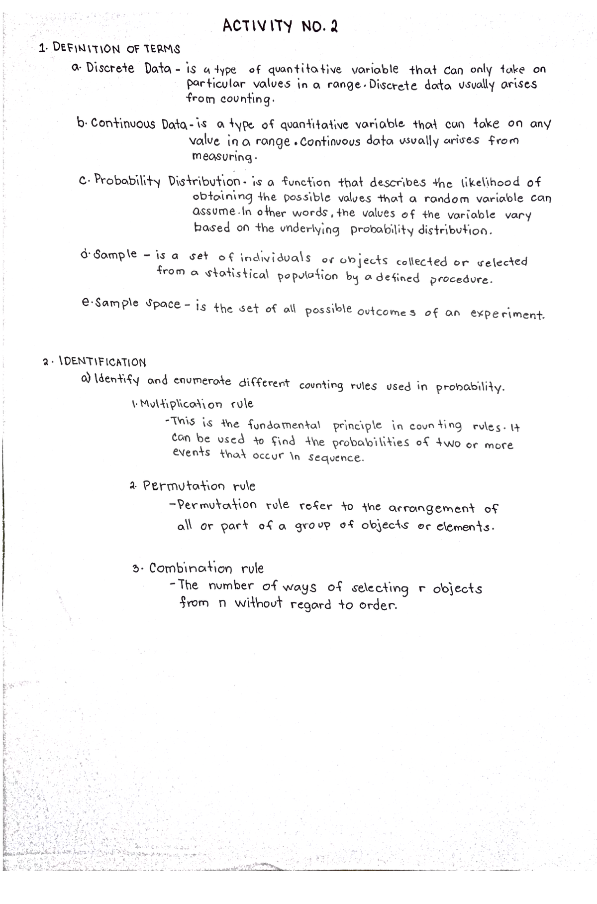 Engineering DATA Analysis - Electrical Engineering - Studocu