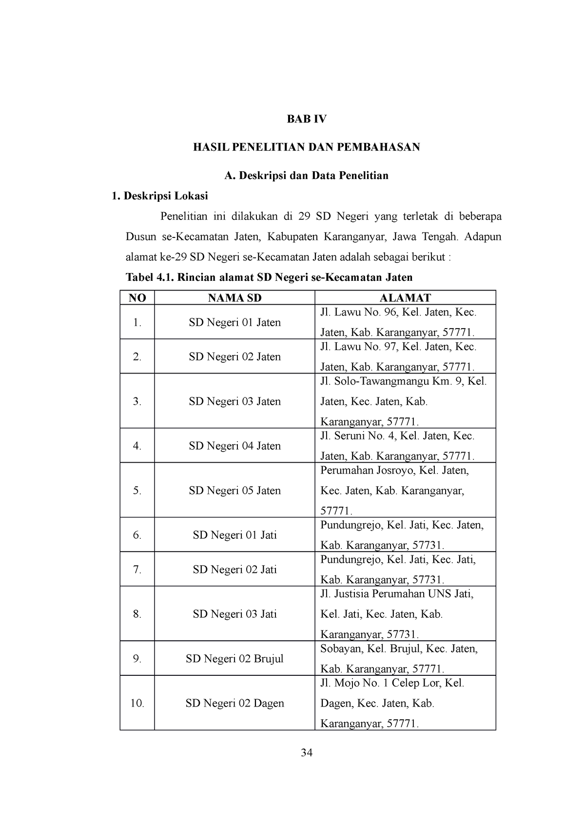 18 BAB IV - THESIS - BAB IV HASIL PENELITIAN DAN PEMBAHASAN A ...