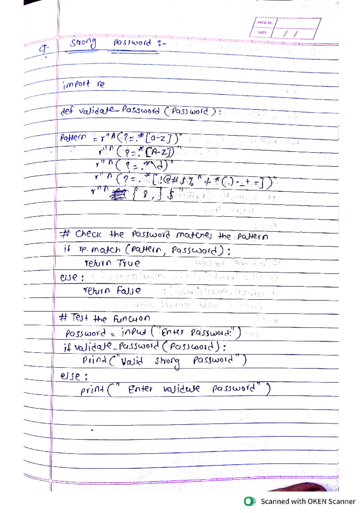 Python - notes are personalized and manually crafted written records ...