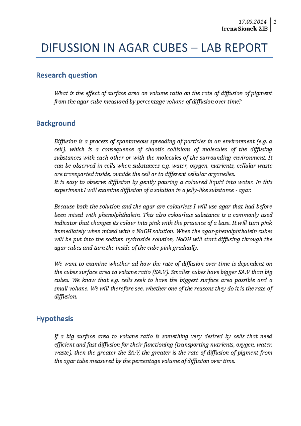 surface-area-to-volume-ratio-exemplar-irena-sionek-2ib-difussion-in