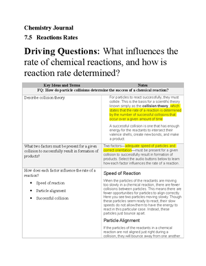 07 05 journal - FLVS chemistry module 7 guided notes all filled out