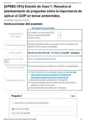 Examen [ACDB 2-17.5%][SUP 1] Actividad Suplementaria B2 Comprende La ...