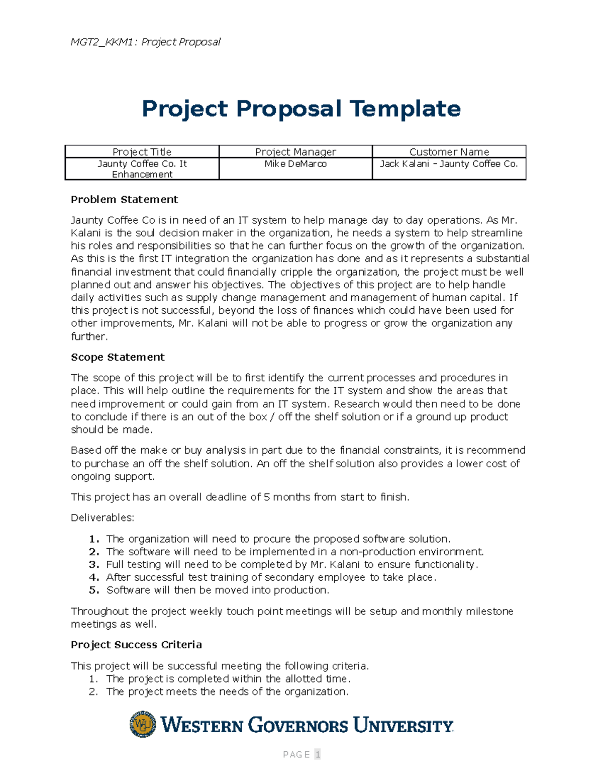 Project Proposal Template - Complete - MGT2_KKM1: Project Proposal ...