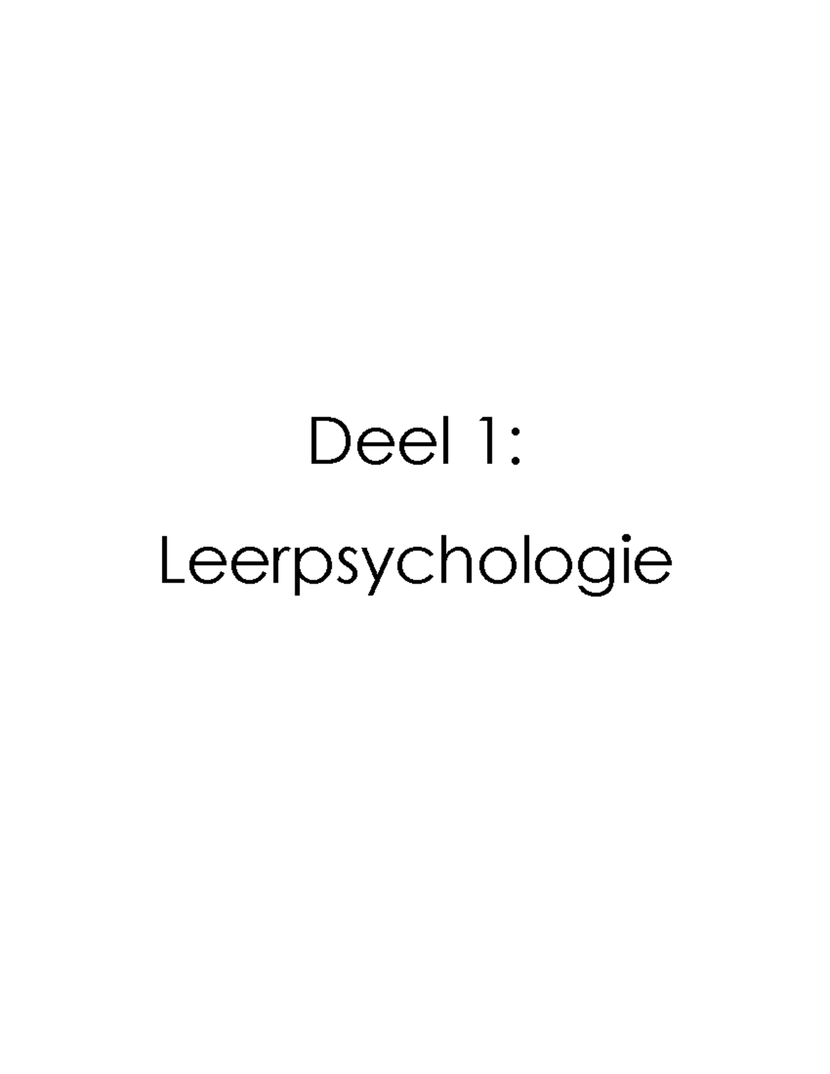 Samenvatting Psychometrie en constructie van psychodiagnostische ...