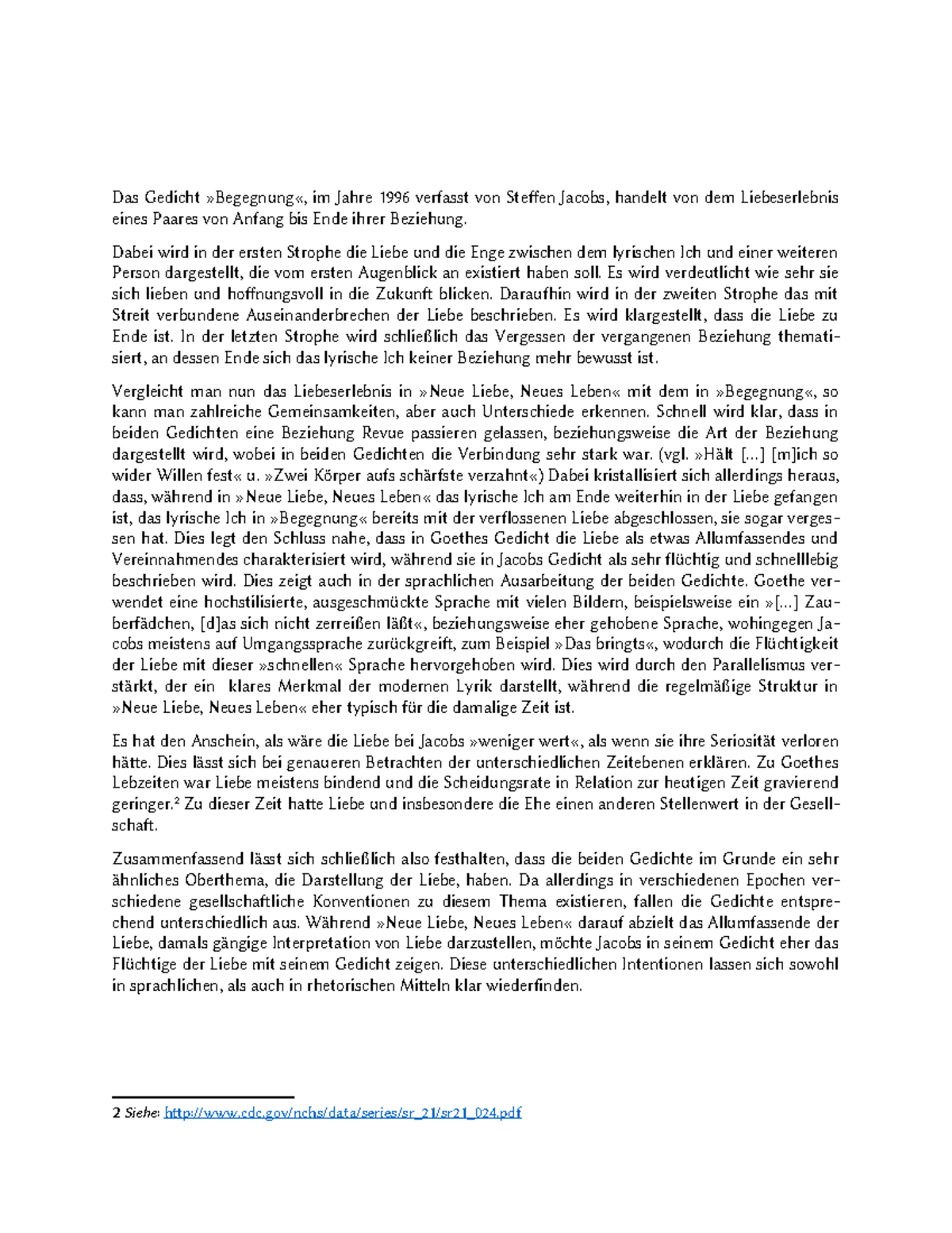 Neue Liebe Neues Leben Goethe Rhetorische Mittel Gedichtvergleich-Neue Liebe, Neues Leben und Begegnung - Das Gedicht