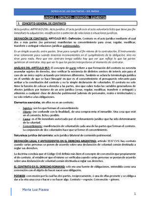 Resumen Contratos Venturini Para El Parcial Especiales Resumen Contratos U Filadd