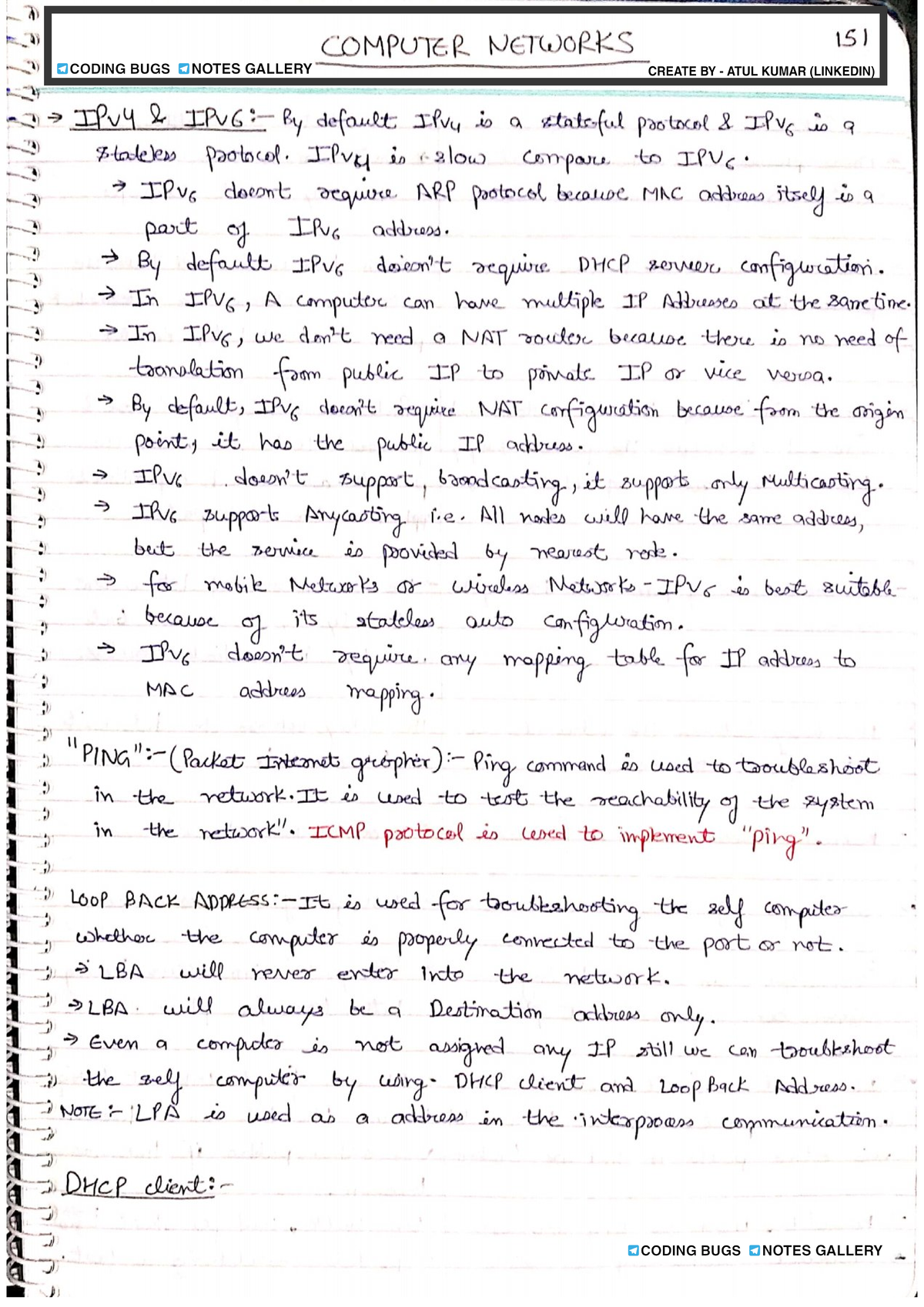 Computer network notes for placement computer engineer studocu