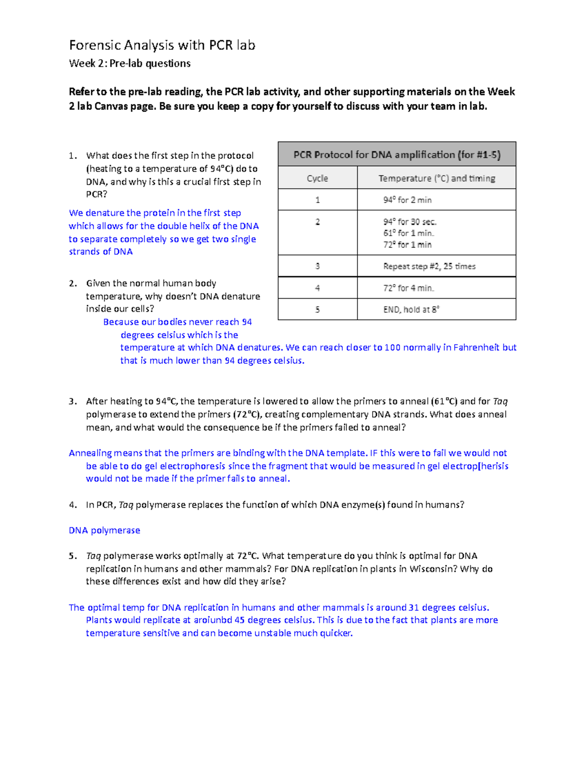 Copy of 151 labPCR week2 Prelab activity Forensic Analysis with PCR