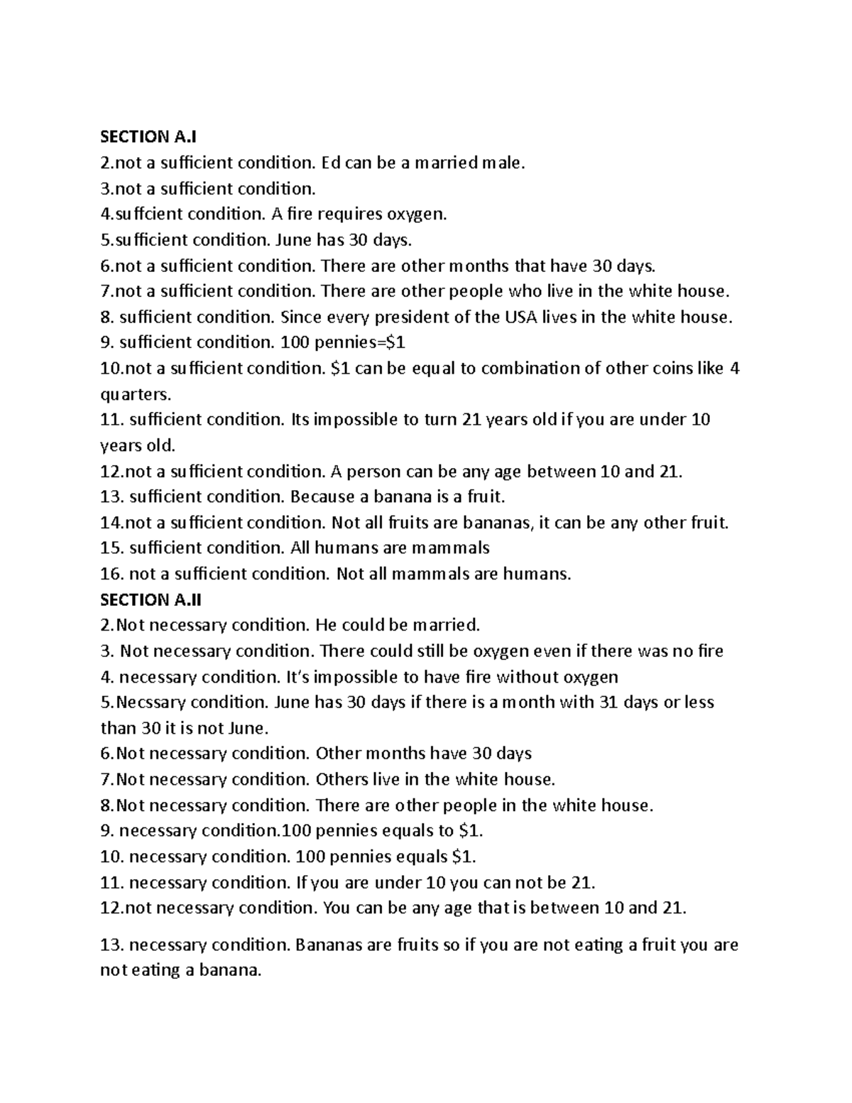 Homework 10 - Phil 102 Book Logic By Stan Baronett - SECTION A 2 A ...