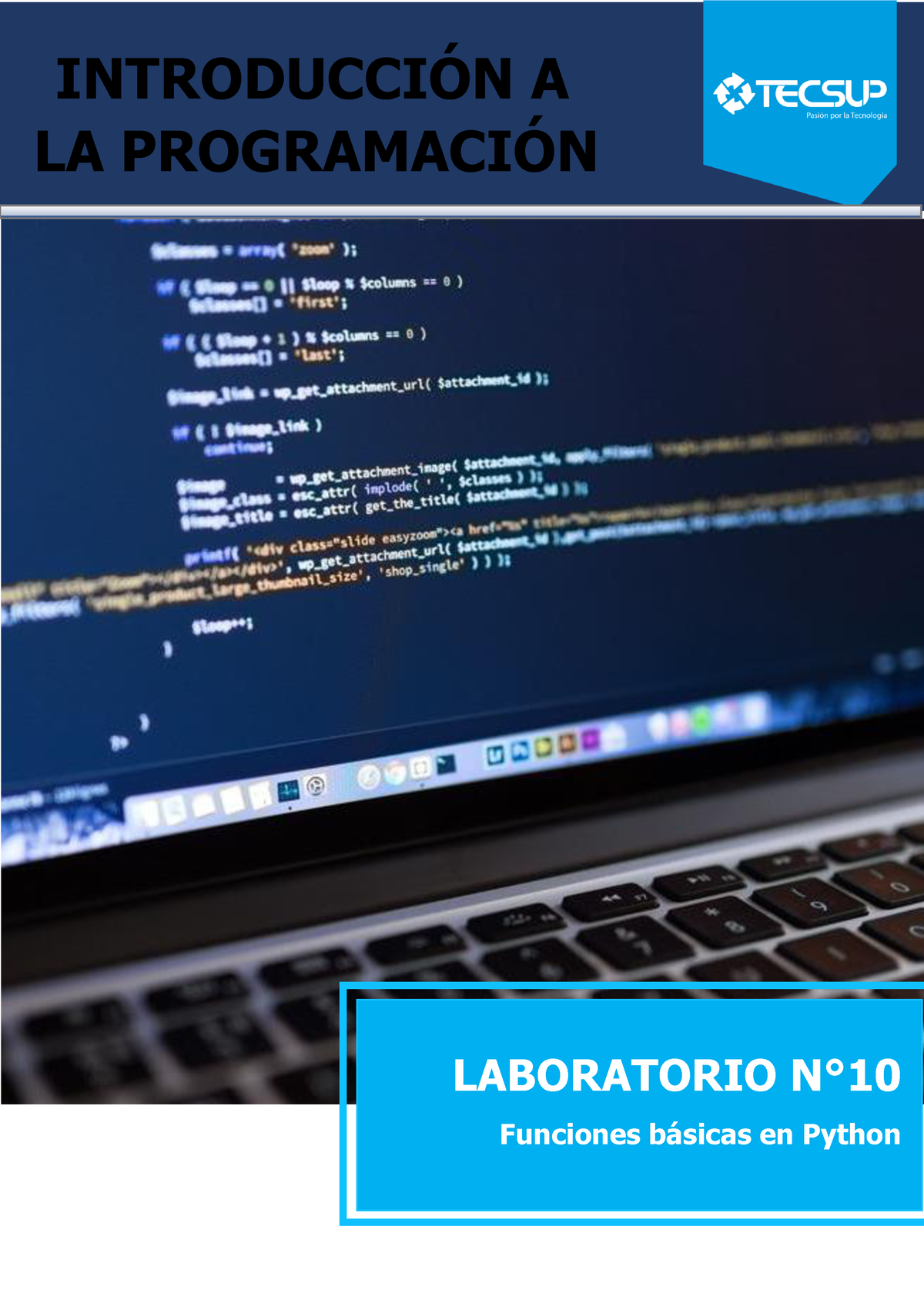 Lab 10 - Laboratorios - INTRODUCCI”N A LA PROGRAMACI”N LABORATORIO N∞ ...