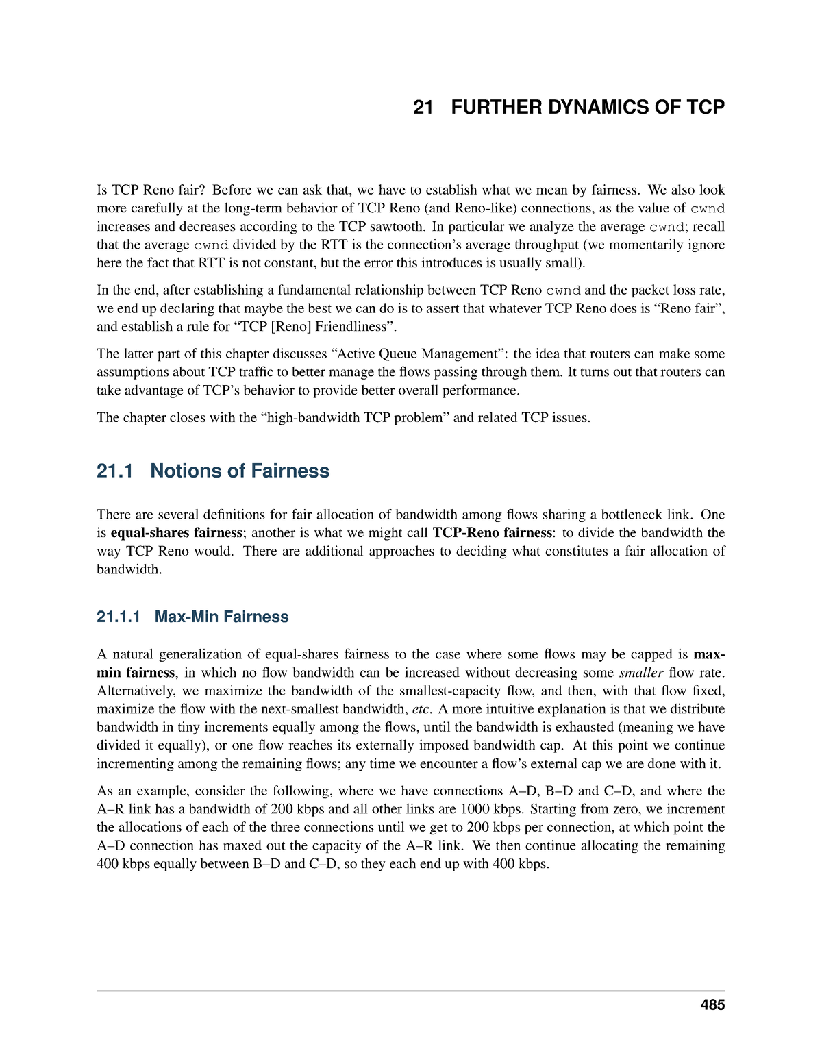 networking-protocols-30-21-further-dynamics-of-tcp-is-tcp-reno-fair