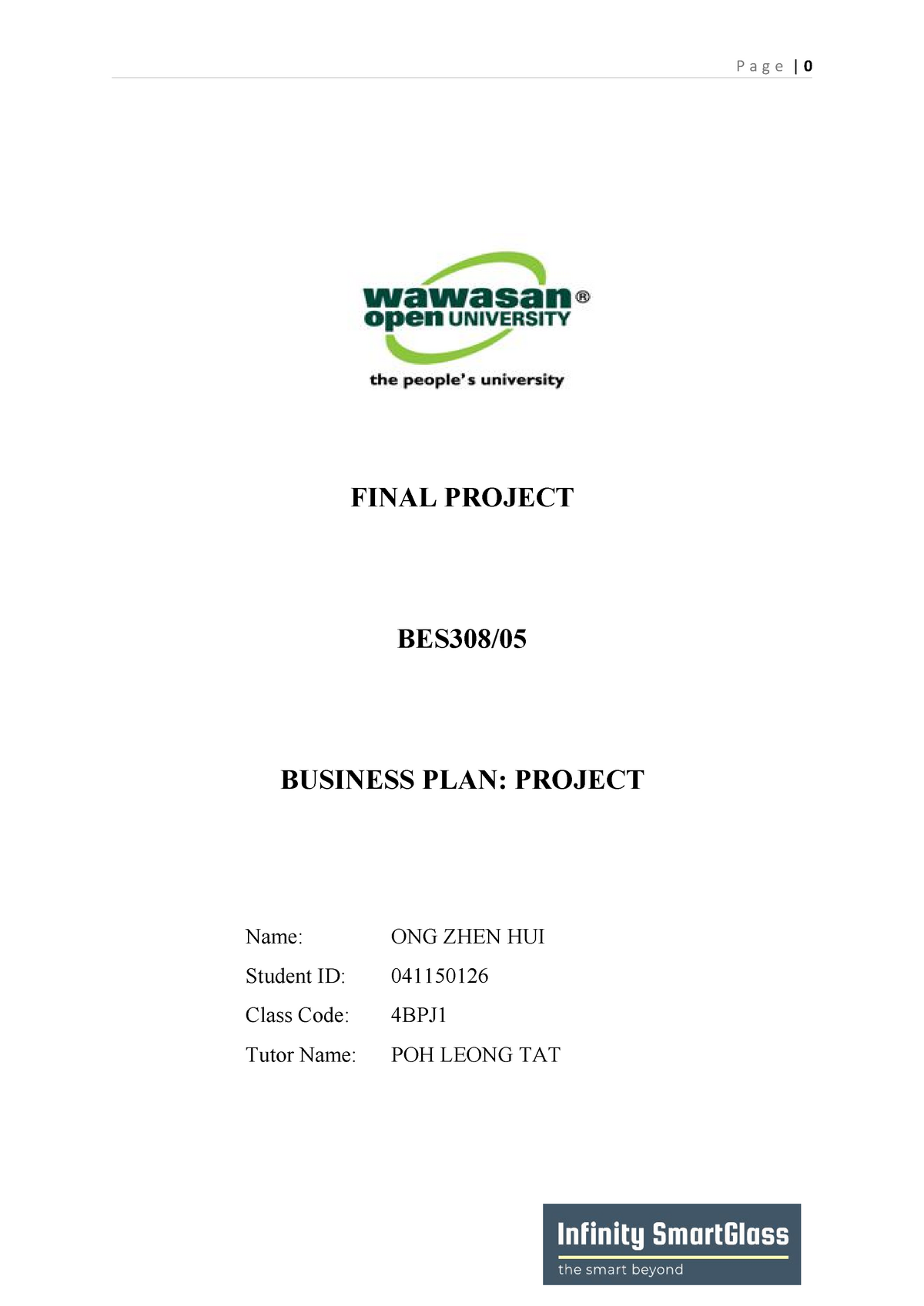 business plan final project