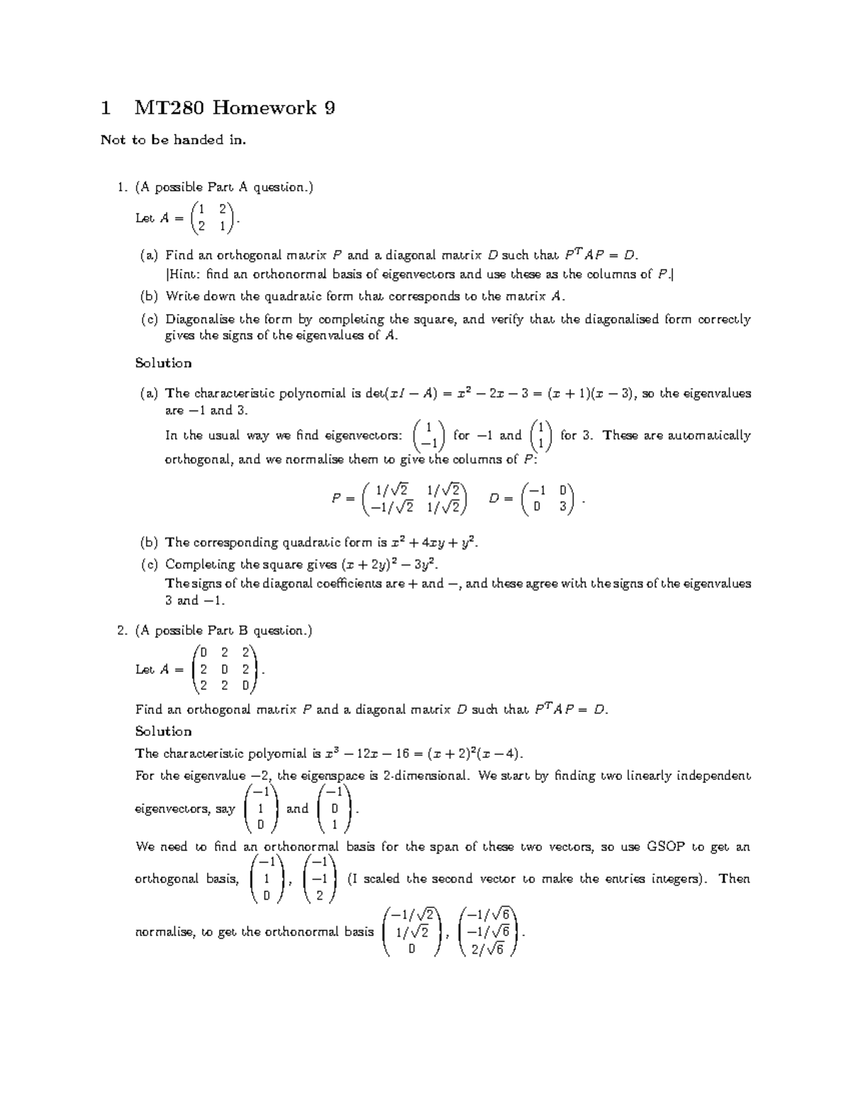 mt2800-sheet-9-solution-1-mt280-homework-9-not-to-be-handed-in-a