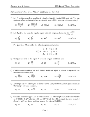 Integration Bee 2024 7 1 - INTEGRATION BEE 2024 WRITTEN EXAM final ...