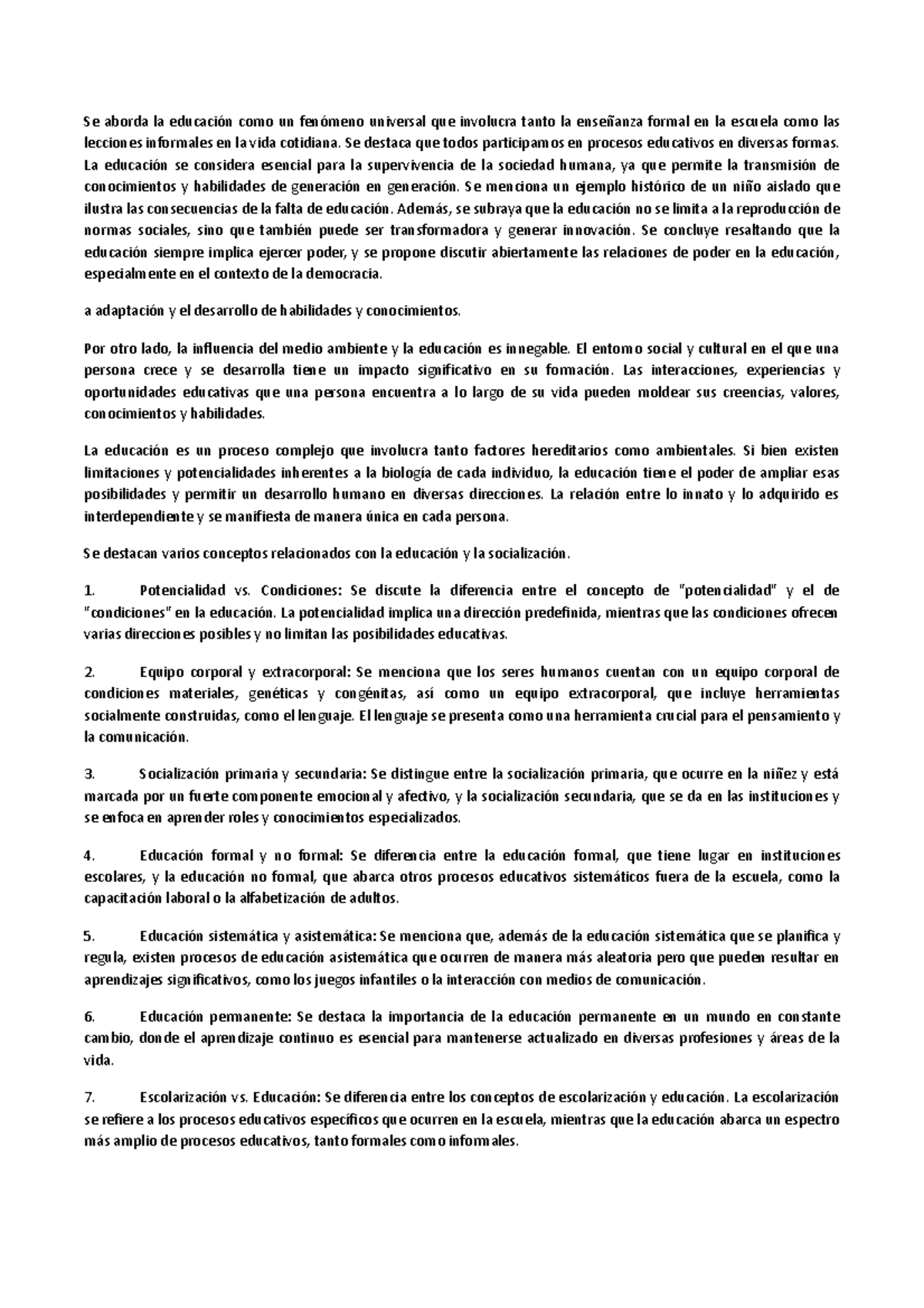 Resuen CAP 1 Gvirtz - resumen del capitulo 1 - La educación ayer, hoy y ...