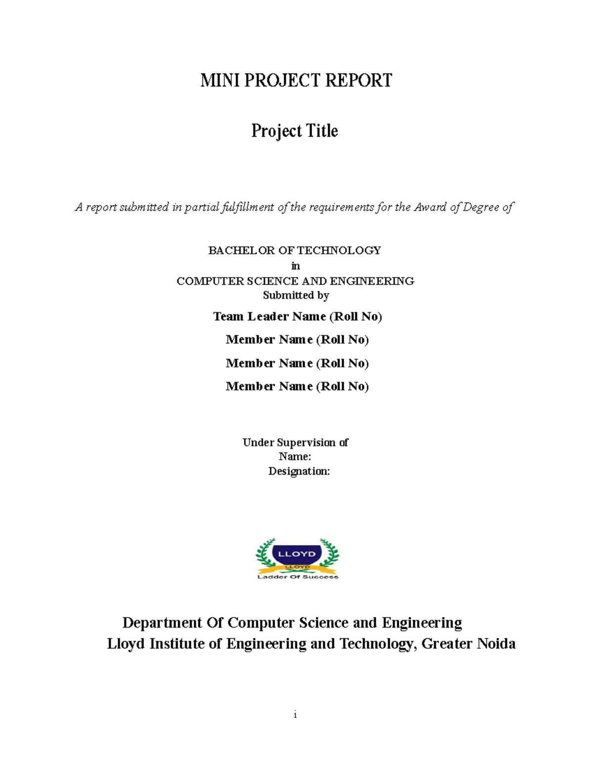 mini-project-report-sample-mini-project-report-project-title-a-report