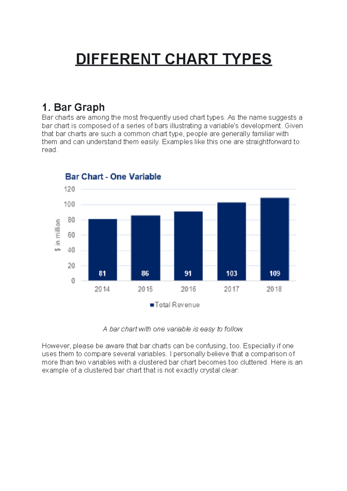Different Chart Types - Data science important topic - DIFFERENT CHART ...