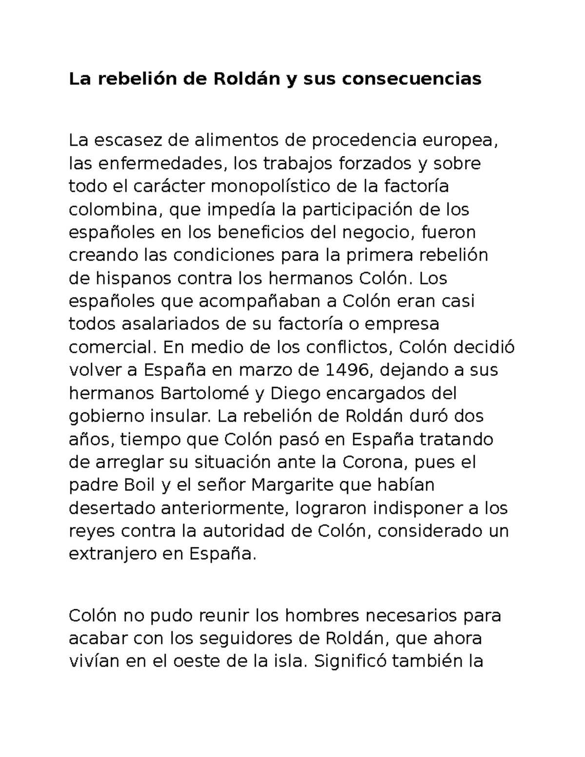 Conquista, colonizacion y exterminio de los aborigenes - La rebelión de ...