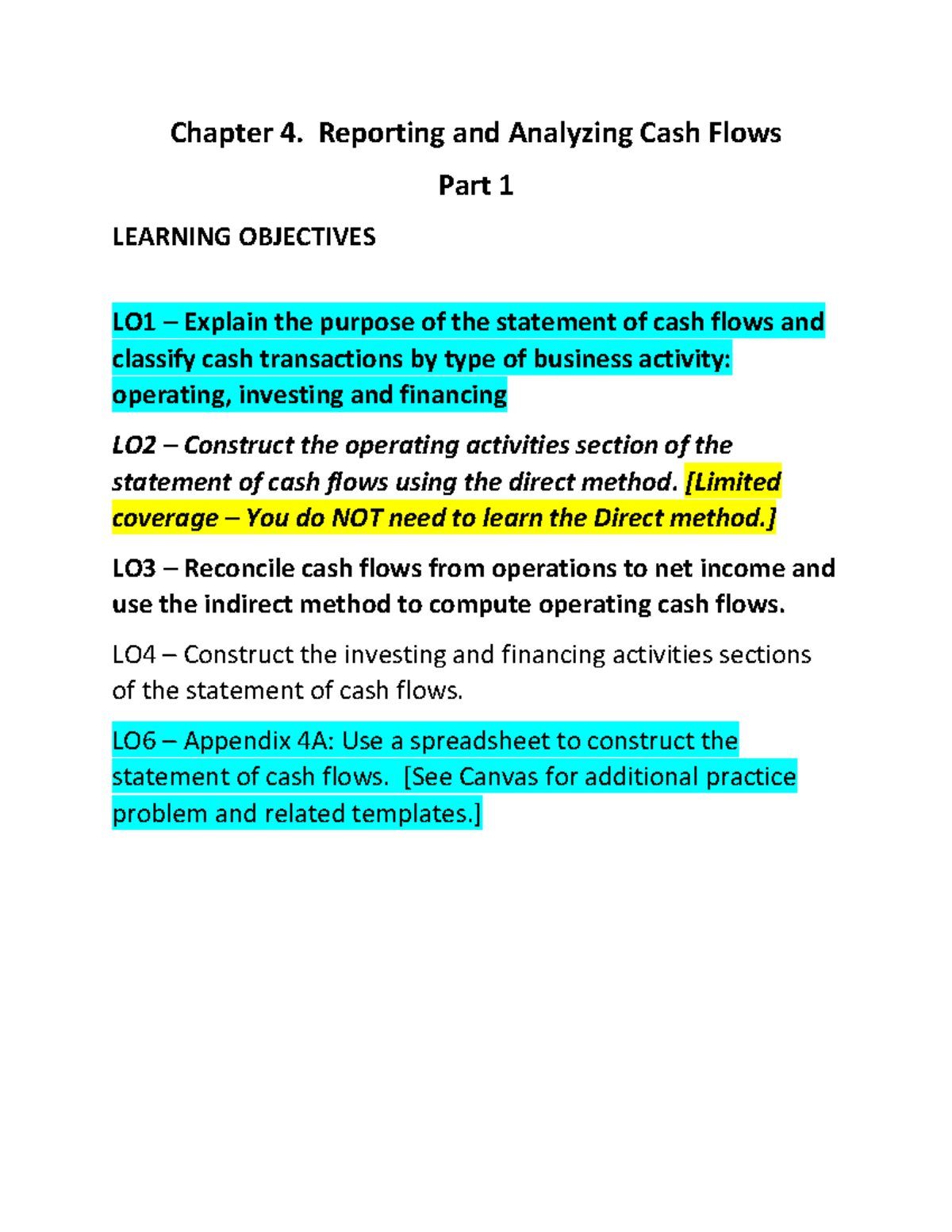 Chapter+4%2C+Part+1%2C+Handout - Chapter 4. Reporting and Analyzing ...