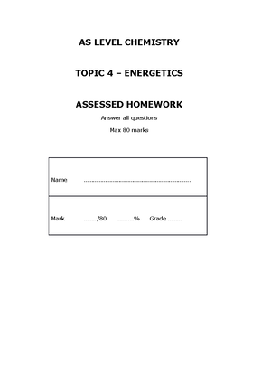 Chemsheets A2 1080 Kp Problems - © CHEMSHEETS.co 9 - July- 2016 ...