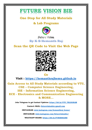 IOT M1 - Lecture Notes 1 - Overview Of Internet Of Things IoT ...