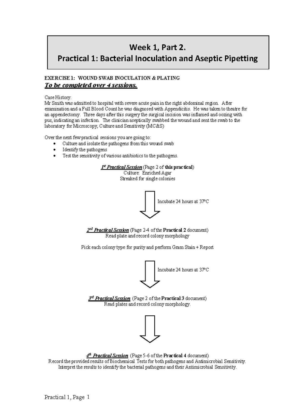 Wk 01 Part 2 Practical 1 - Very informative with great examples and ...