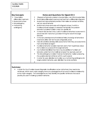 Notes 3 604 - Key Concepts: Measurement Quantitative Description ...