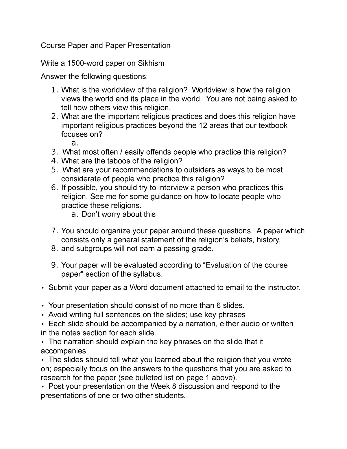 world-religion-final-outline-course-paper-and-paper-presentation