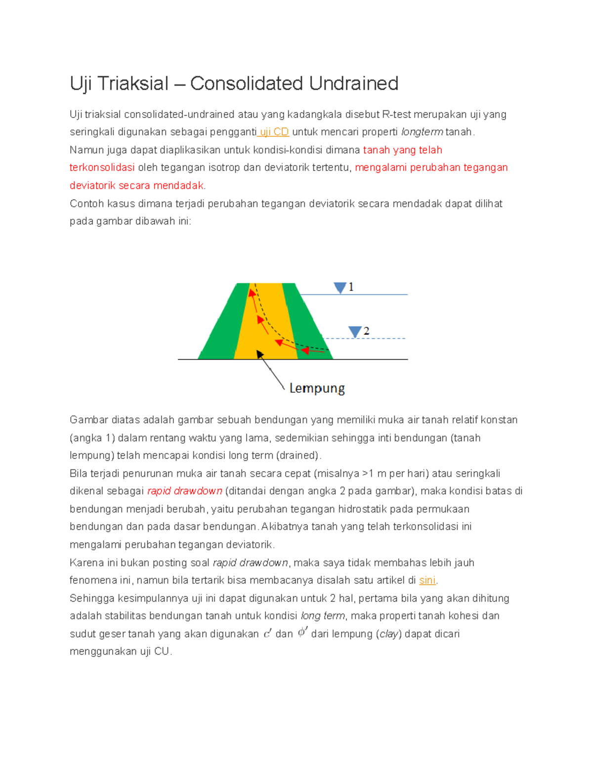 Uji Triaksial paima - This paper talks about material test - Uji ...