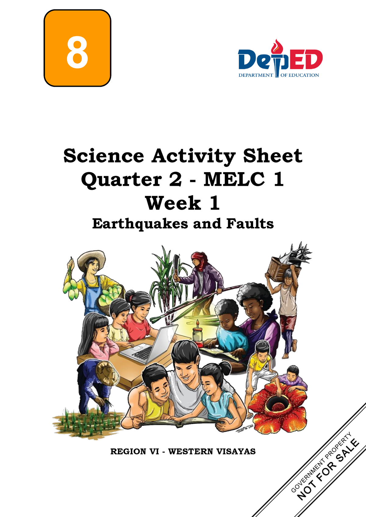 Learning activity Sheet Science 8 MELC 1 Q2 Week1 Science Activity Sheet Quarter 2 MELC 1