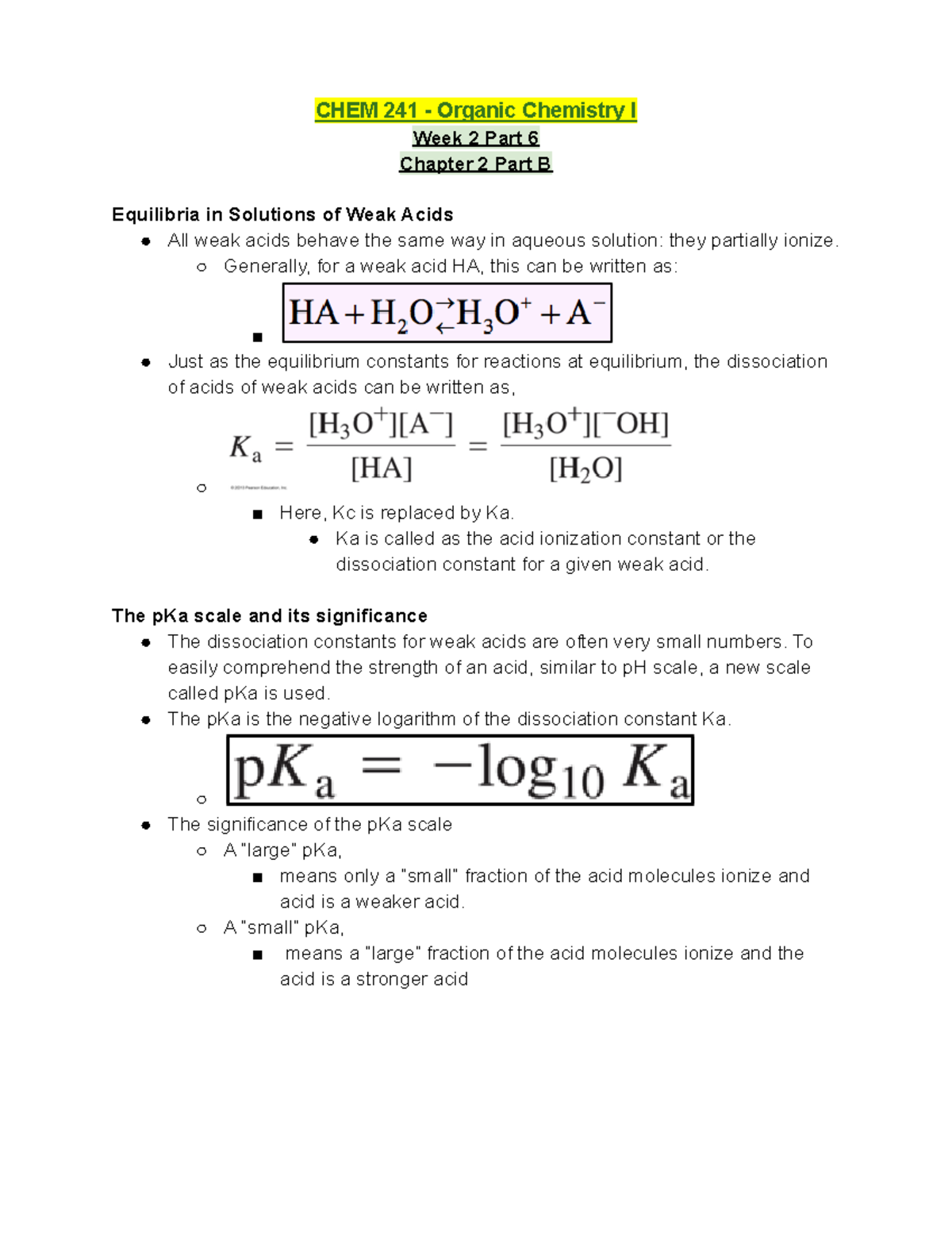 CHEM 241 Lecture Notes Week 2 Part 6- Chapter 2 Part B Notes - CHEM 241 ...