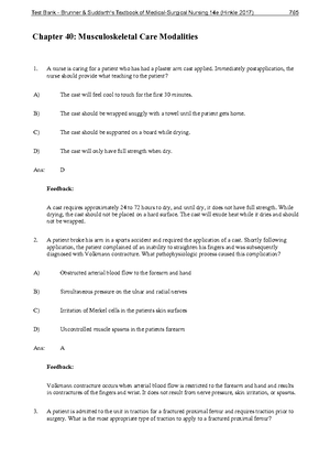 Ch 42 Management Of Patients With Musculoskeletal Trauma - Chapter 42 ...