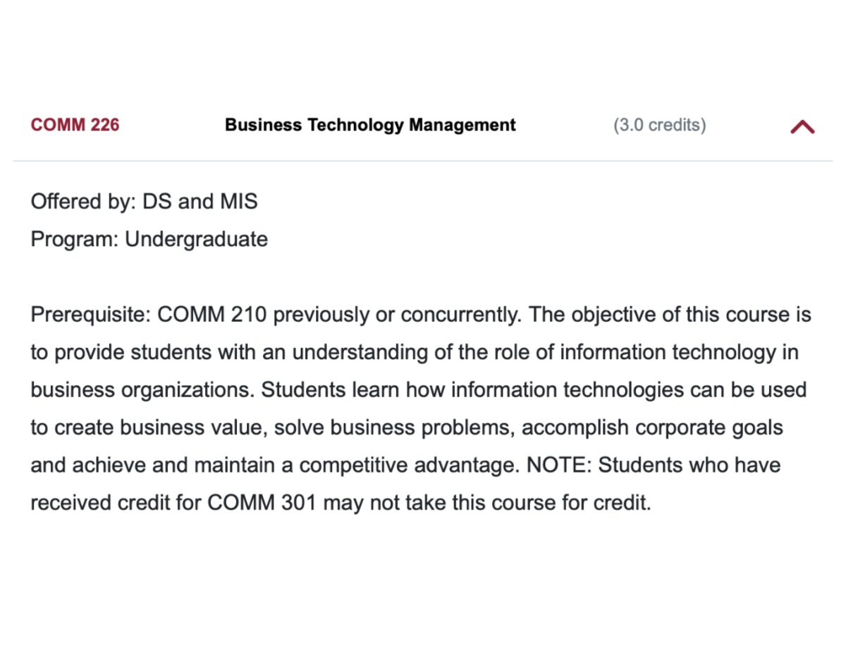 COMM 226 - wed - COMM 223 - Studocu
